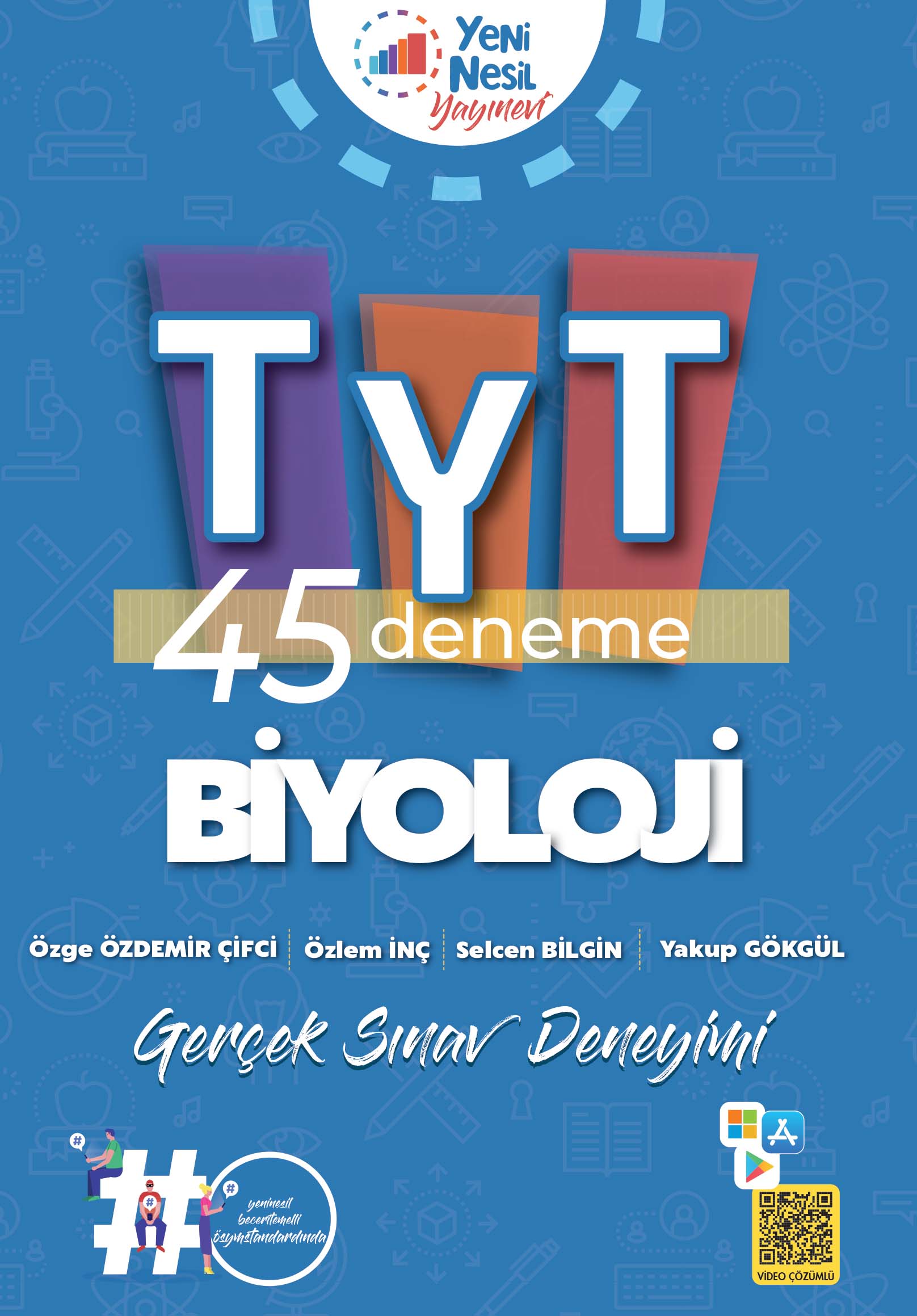 TYT Biyoloji 45 Deneme Sınavı kapak görseli